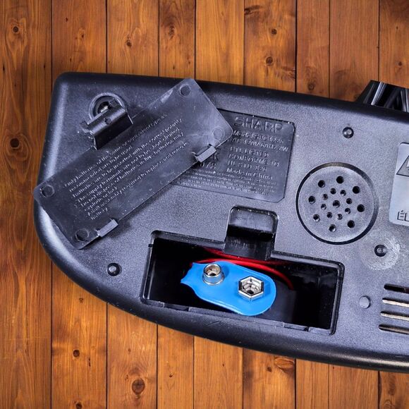 Sharp Digital Alarm Clock SPC1225 LED Display Nightlight Snooze Works Great - Picture 7 of 10